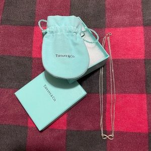 Tiffany & Co. Infinity Necklace Silver